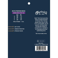 Lade das Bild in den Galerie-Viewer, Martin® Short Scale Acoustic Bass Saiten