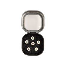 Lade das Bild in den Galerie-Viewer, LUXE BY MARTIN® LIQUIDMETAL® Steg Stifte Knochen/Paua