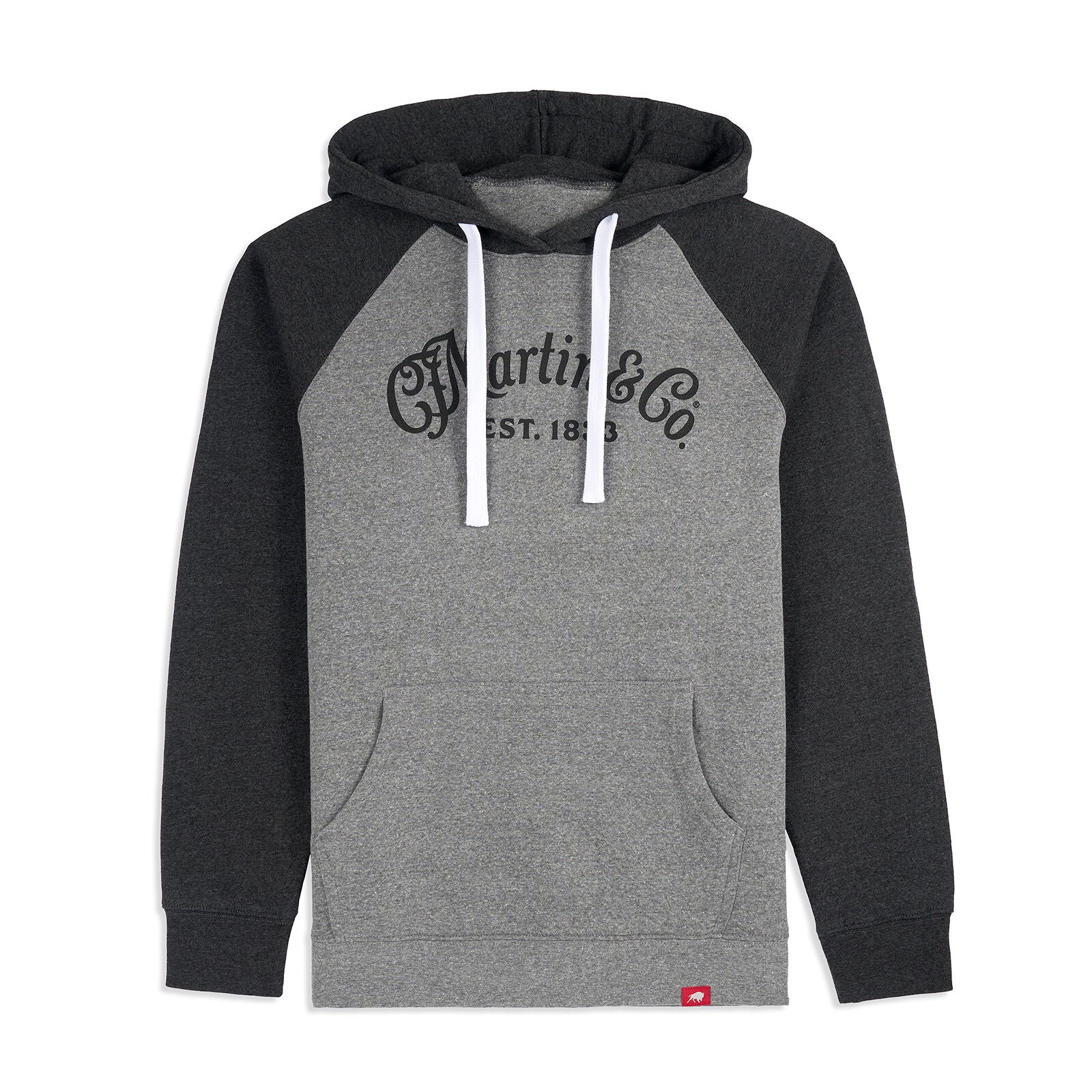 MARTIN GRAU/SCHWARZ HOODIE SWEATSHIRT