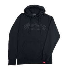 Lade das Bild in den Galerie-Viewer, CFM Tone-on-Tone Sweatshirt Hoodie Schwarz