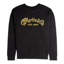 Lade das Bild in den Galerie-Viewer, C.F. Martin Modern Heritage Black Crewneck Sweatshirt