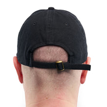 Lade das Bild in den Galerie-Viewer, MARTIN TONE-ON-TONE SCHWARZES BASEBALL CAP