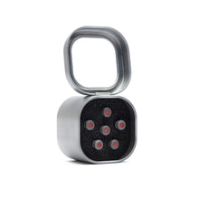 Lade das Bild in den Galerie-Viewer, LUXE BY MARTIN® Liquidmetal® Stegstifte (TÜRKISCHER SCHMIRGEL/DUNKELGRAU) Bridge Pins