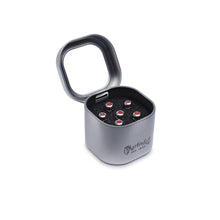 Lade das Bild in den Galerie-Viewer, LUXE BY MARTIN® Liquidmetal® Steg Stifte Chrom/Rot