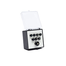 Lade das Bild in den Galerie-Viewer, MARTIN PEARL INLAYED BRIDGE & ENDPINS (SCHWARZ)