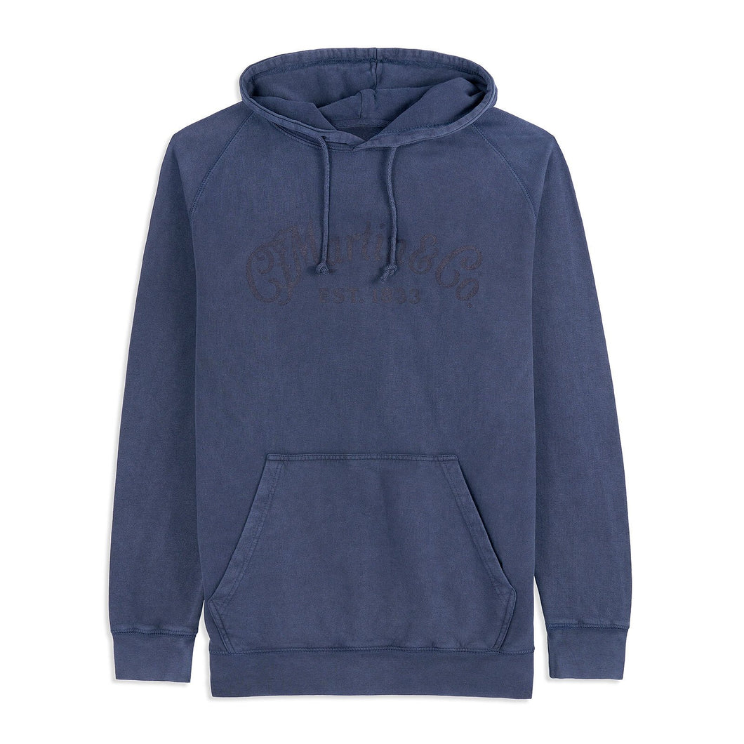 C.F. MARTIN TONE-ON-TONE HOODIE BLAU