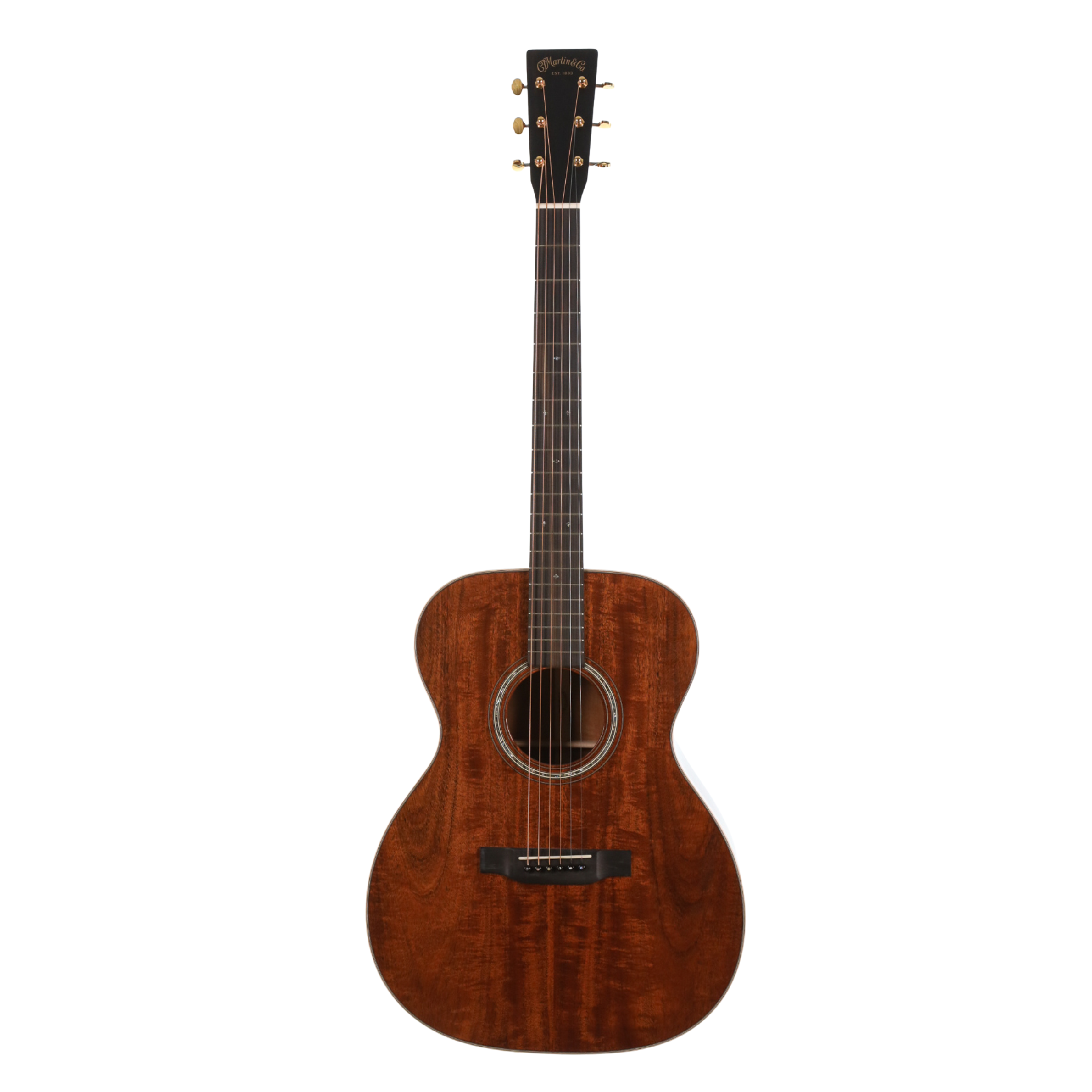Custom Shop OM-28 Riegelmahagoni