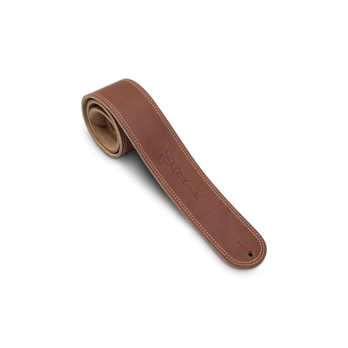 BRAUNER BALLHANDSCHUH-LEDERGURT