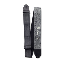 Lade das Bild in den Galerie-Viewer, MARTIN DENIM STRAP: SCROLL-AND-LEAF PATTERN
