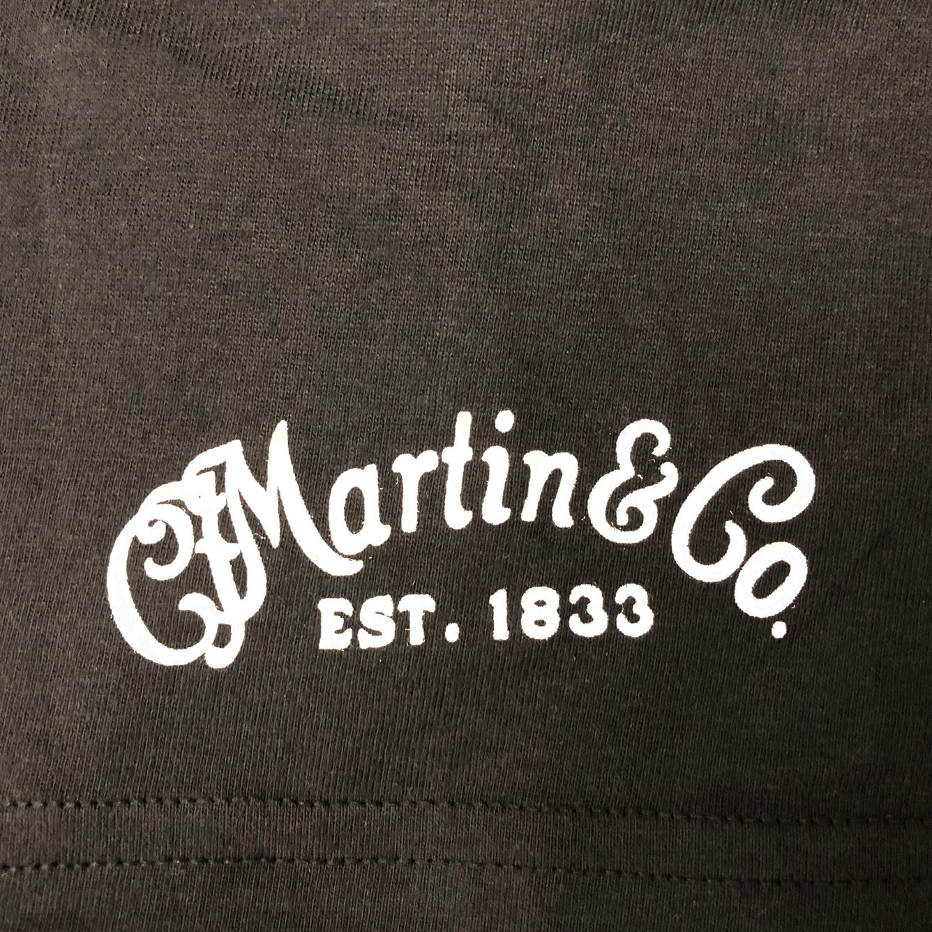 Martin Guitar Models Black Tee Shirt